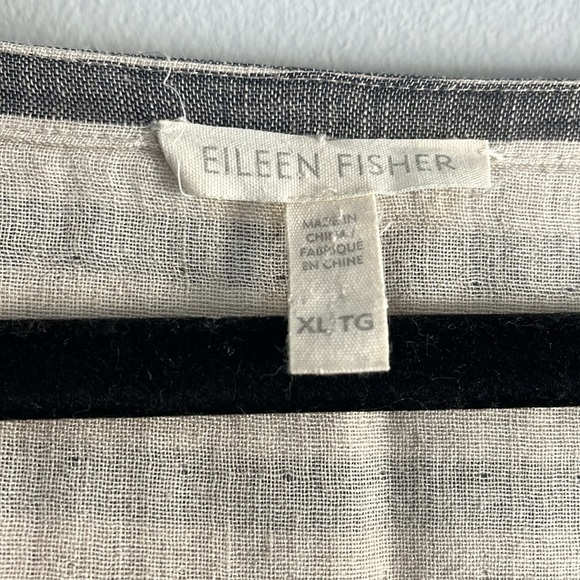 Donated- Eileen Fisher Linen Cotton Short Sleeve Top Bundle XL - Picture 4 of 14